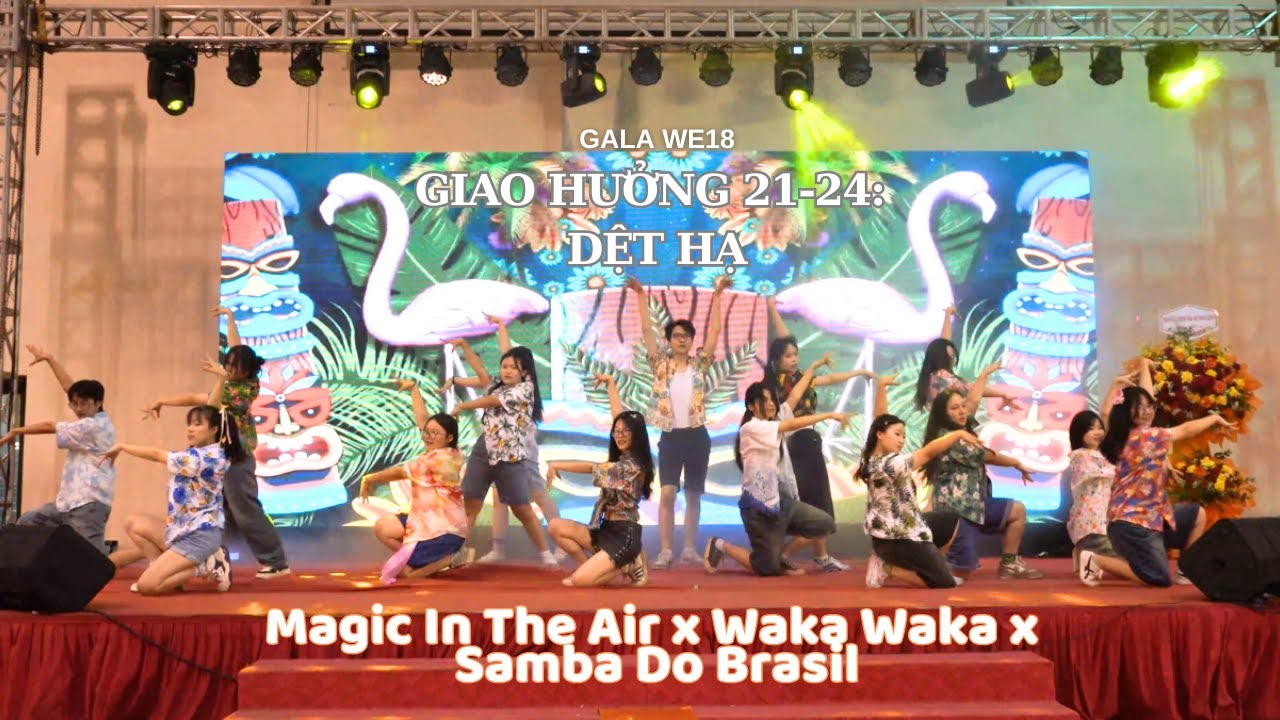 [GALA WE18 2024] CODE - Magic in the air + Waka Waka + Samba do Brasil • Chuyên Bắc Ninh