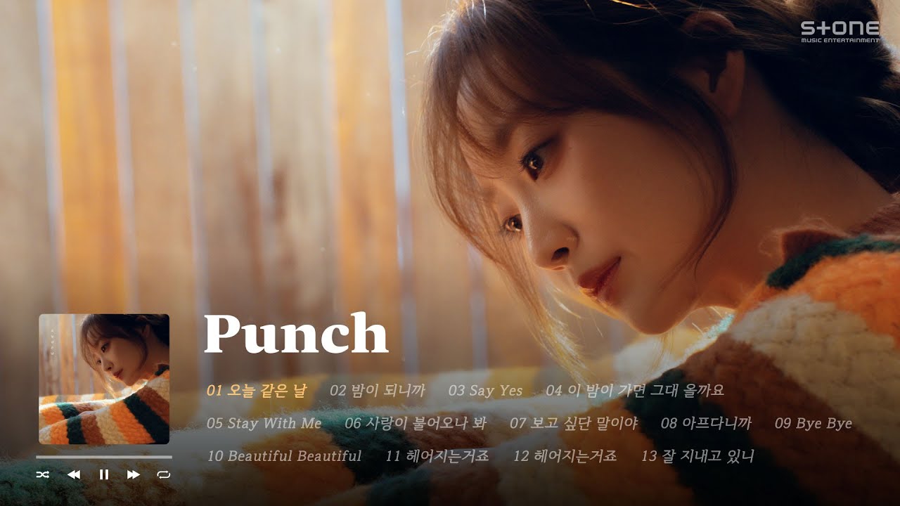 𝐏𝐥𝐚𝐲𝐥𝐢𝐬𝐭 🥊1년만에 돌아온 음색여신 펀치! 반복재생 부르는 펀치 노래 모음｜Stone Music Playlist