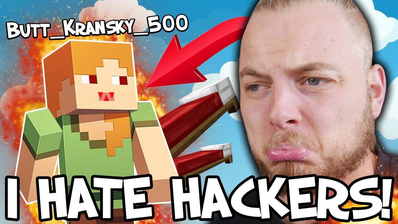 TRYING TO KILL A HACKER IN BEDWARS!!