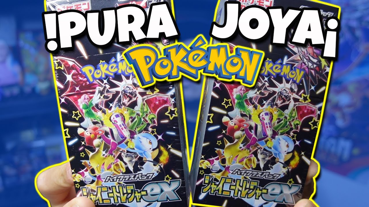Salio puro Pokemon SHINY | Abramos 10 sobres Pokemon TCG SHINY TREASURE Japones