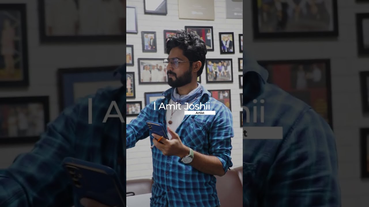 Portrait Demonstration in Reliance animation studio Pune.