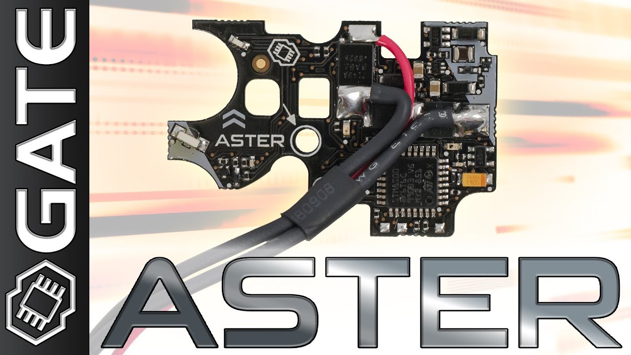 [Tech] Gate ASTER EFCS/ETU Mosfet (Das kleine TITAN im Test) 6mm Airsoft/Softair (German,DE)