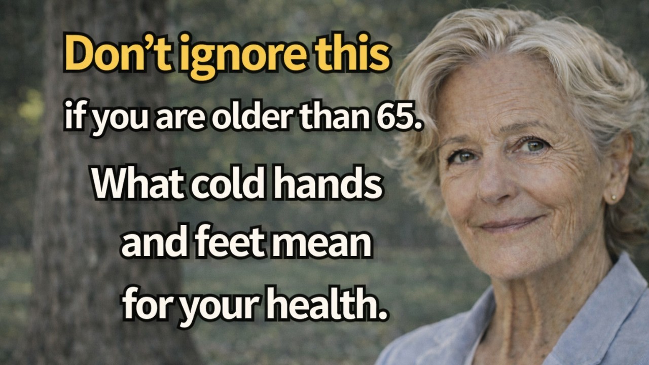 After 65: If You're Always Cold, Your Body May Be Sending This Signal - How Long You Will Live