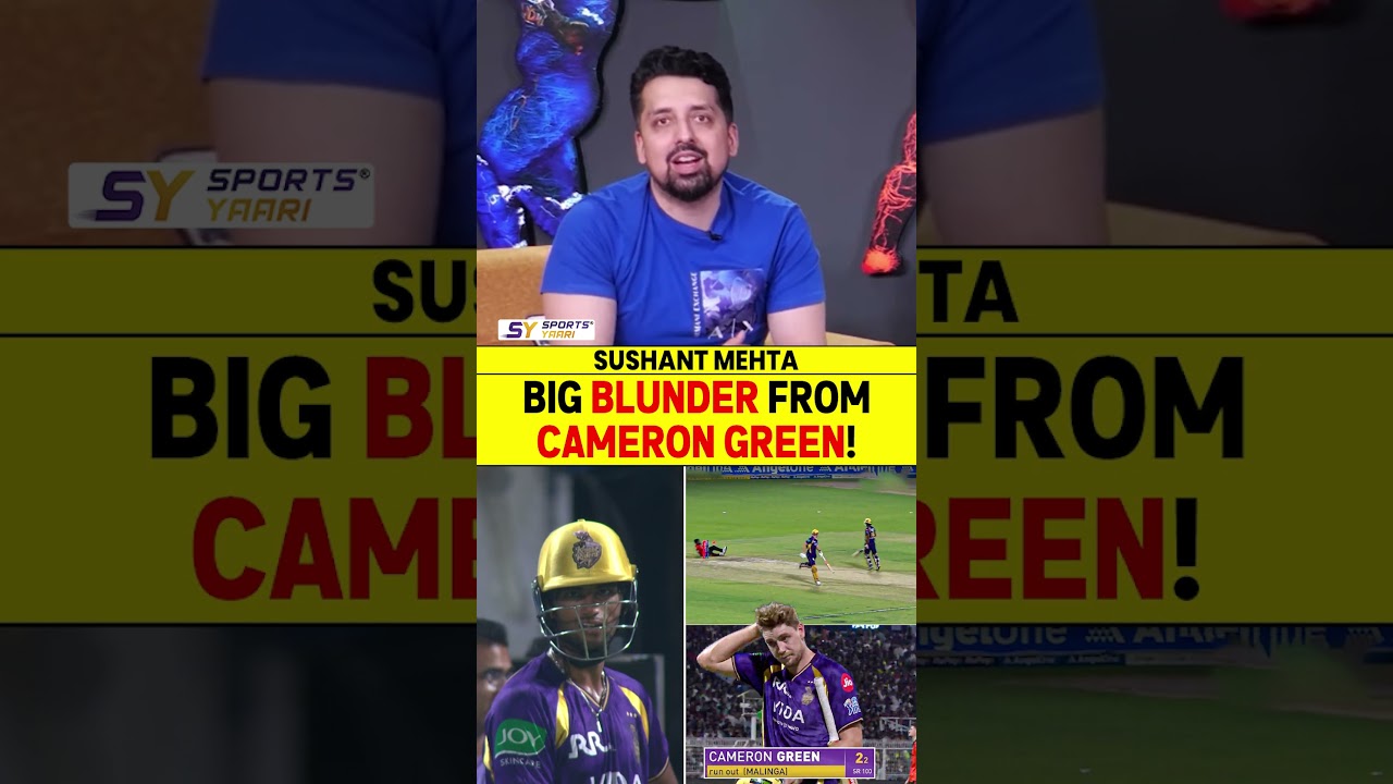 BIG BLUNDER FROM CAMERON GREEN! #camerongreen #ipl2026 #kkrvssrh #kolkataknightriders