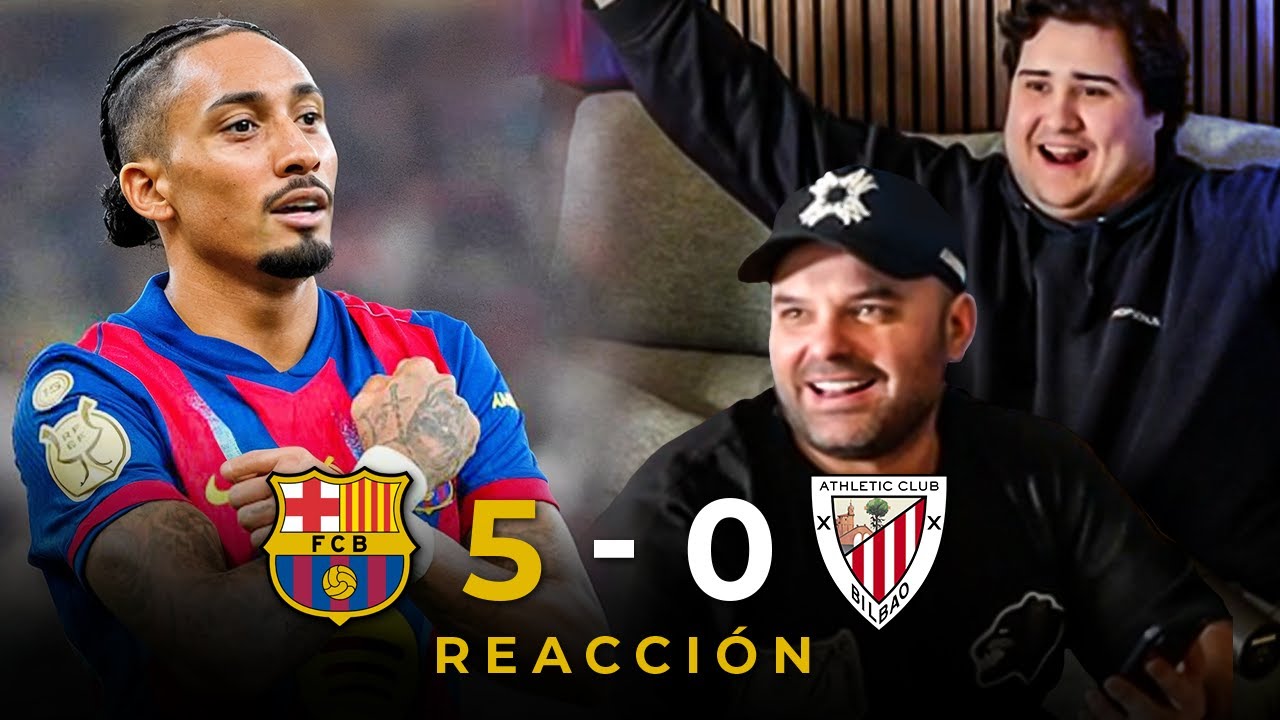 BARCELONA VS ATHLETIC DE BILBAO | REACCIÓN EN VIVO ⚽🔥 | SEMIFINAL SUPERCOPA DE ESPAÑA | TOPBONUS