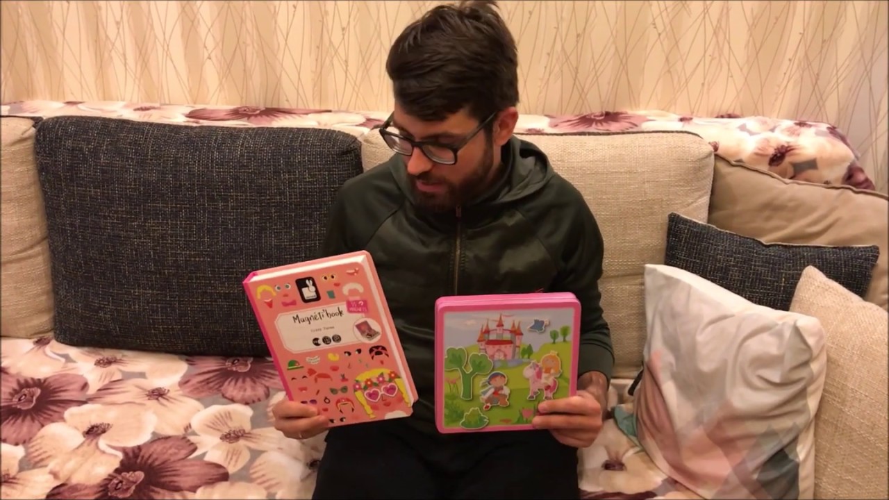 (Обзор) Magneti'Book от Janod и Magnetic Game Box от Haba