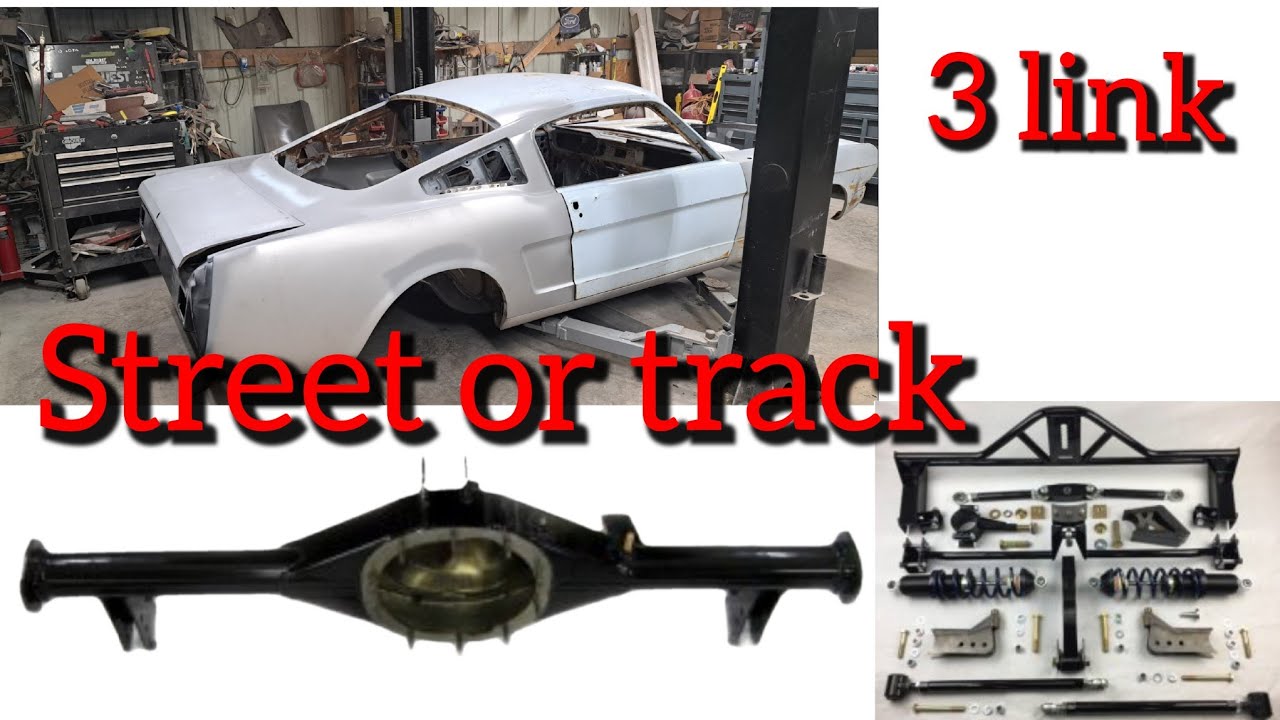 Street or track rear suspension installation on 1966 ford  mustang fastback Part 5