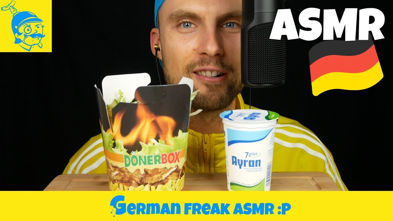 ASMR gro&szlig;e D&ouml;nerbox essen (D&ouml;ner-Box, ASMR deutsch)  - GFASMR