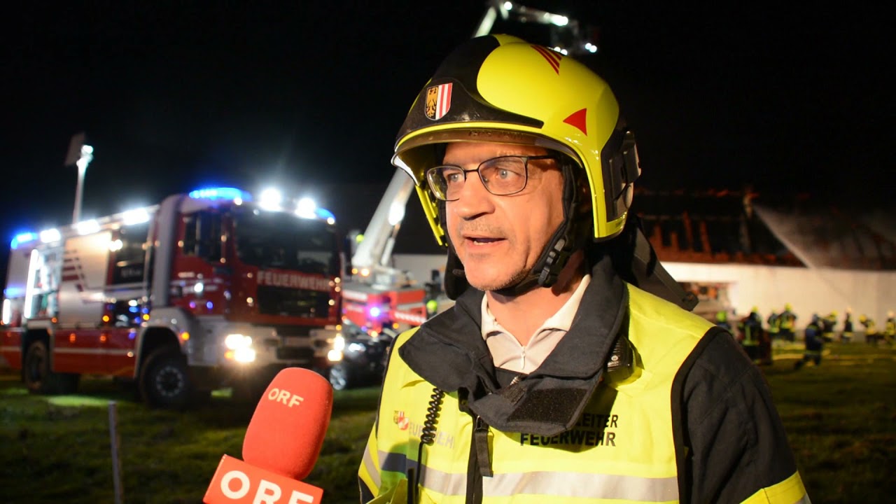 Großbrand in Sonnberg im Mühlviertel  30  10  2021