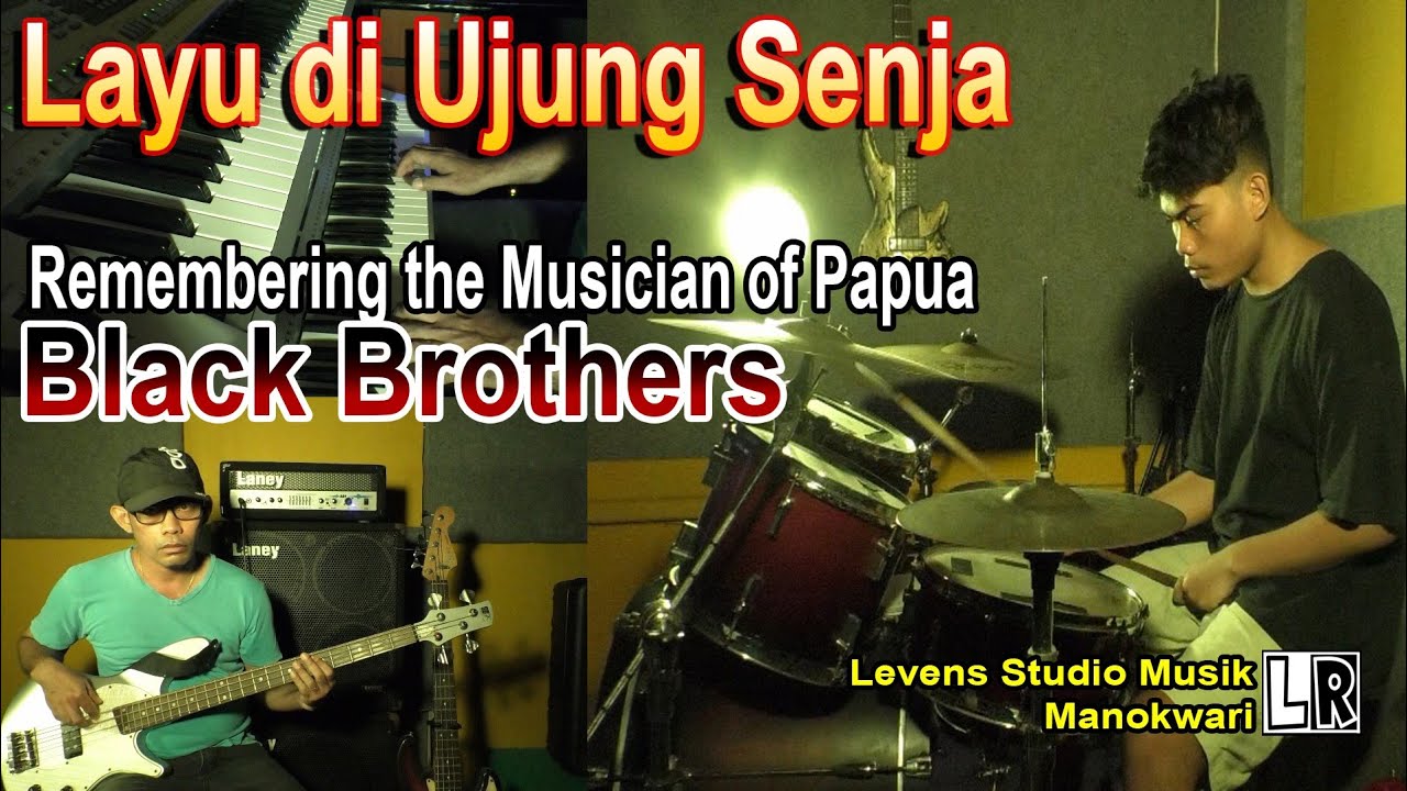Layu di Ujung Senja - Black Brothers - Cover by Levens Studio Musik Manokwari (Original Klip)