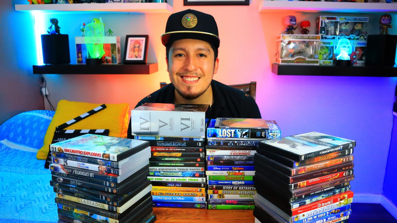 ¡TODA MI COLECCIÓN DE PELÍCULAS EN DVD! | Especial 8K Suscriptores
