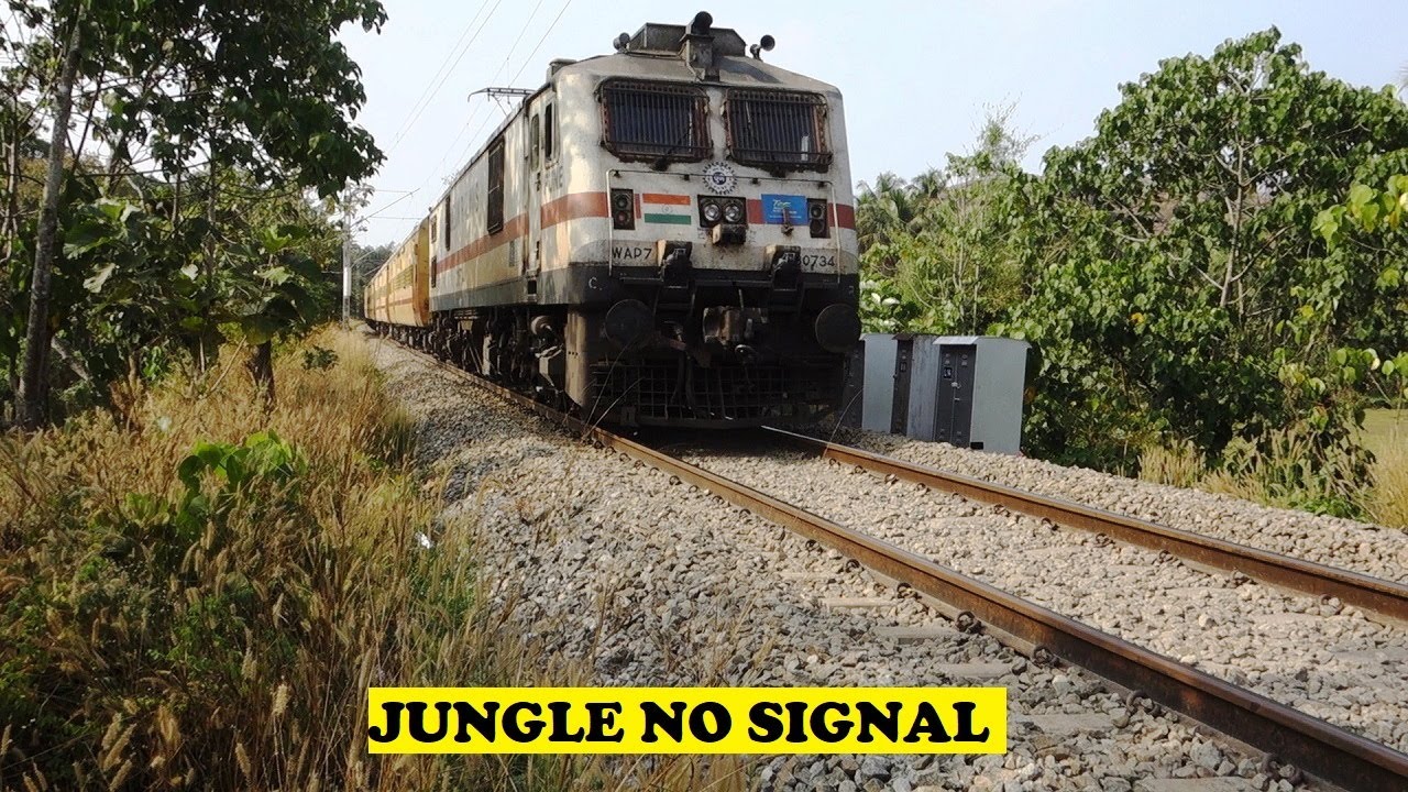 PUNE WAP7 Lost In Jungle Meows Be Careful & WAP4 Rush To Nilambur Road