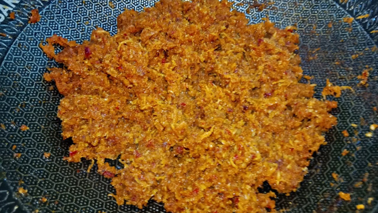 Resepi Serunding Kelapa Udang Kering Paling Padu|Serba Guna dan Lazat #serundingkelapa #masak 