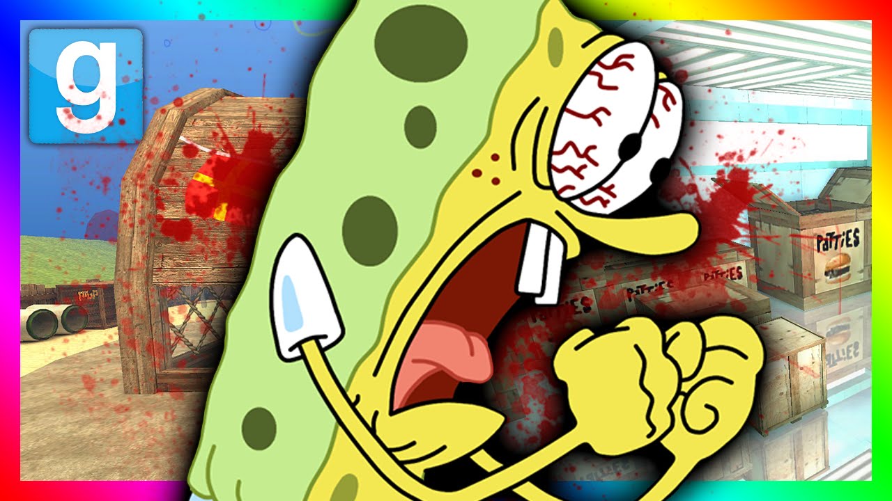ZOMBIE SPONGEBOB?!?! | Spongebob's Secret Base (Gmod Roleplay)