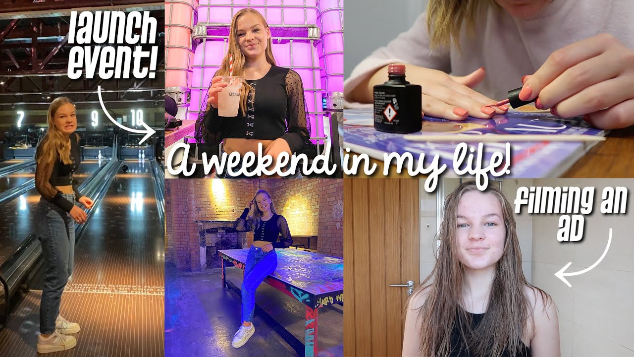 A Weekend in My Life! Launch Events + Filming Ads VLOG!! ~ lush leah