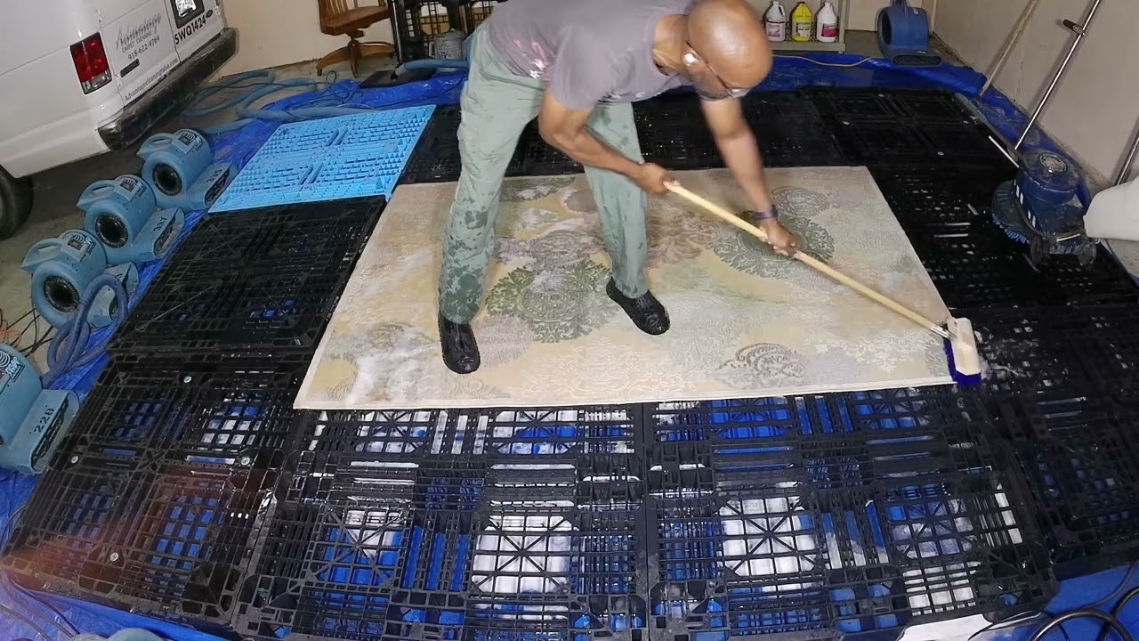 Viscose rug cleaning￼