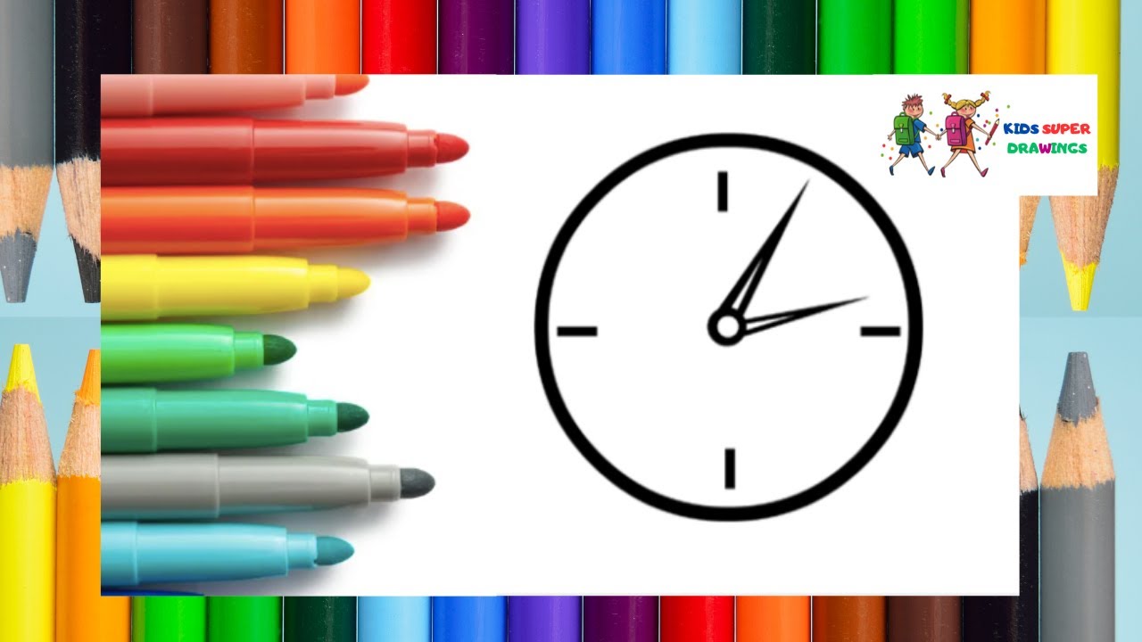 Hi kids today we are going to design a beautiful clock 💚