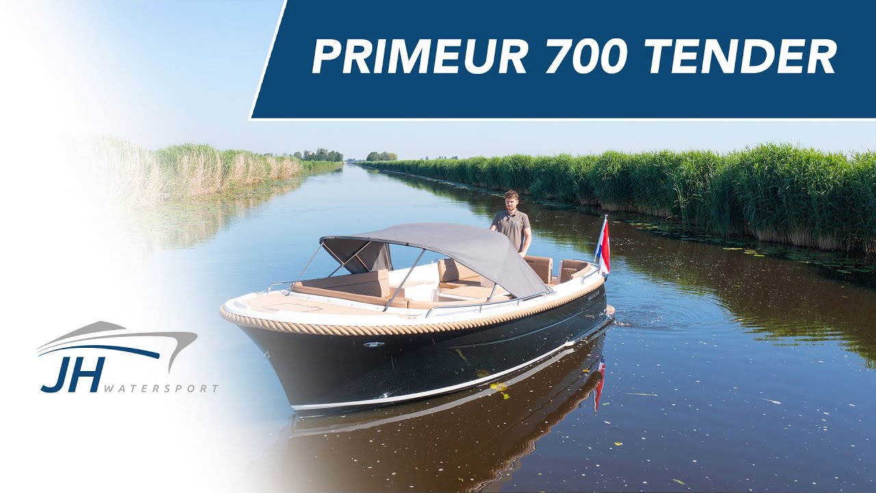 Varen met de Primeur 700 tender 🚤