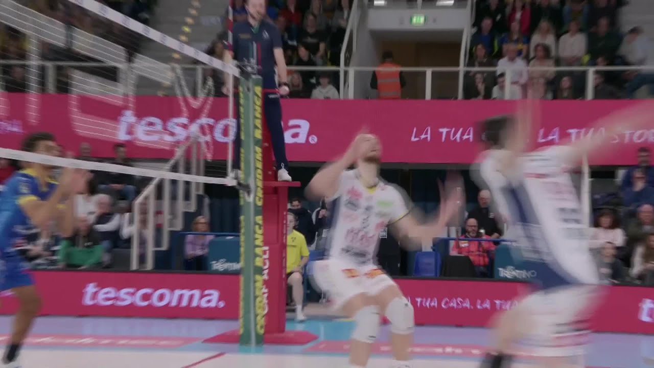 Itas Trentino vs. MA Acqua S.Bernardo Cuneo - Superlega Credem Banca VBTV Match Highlights