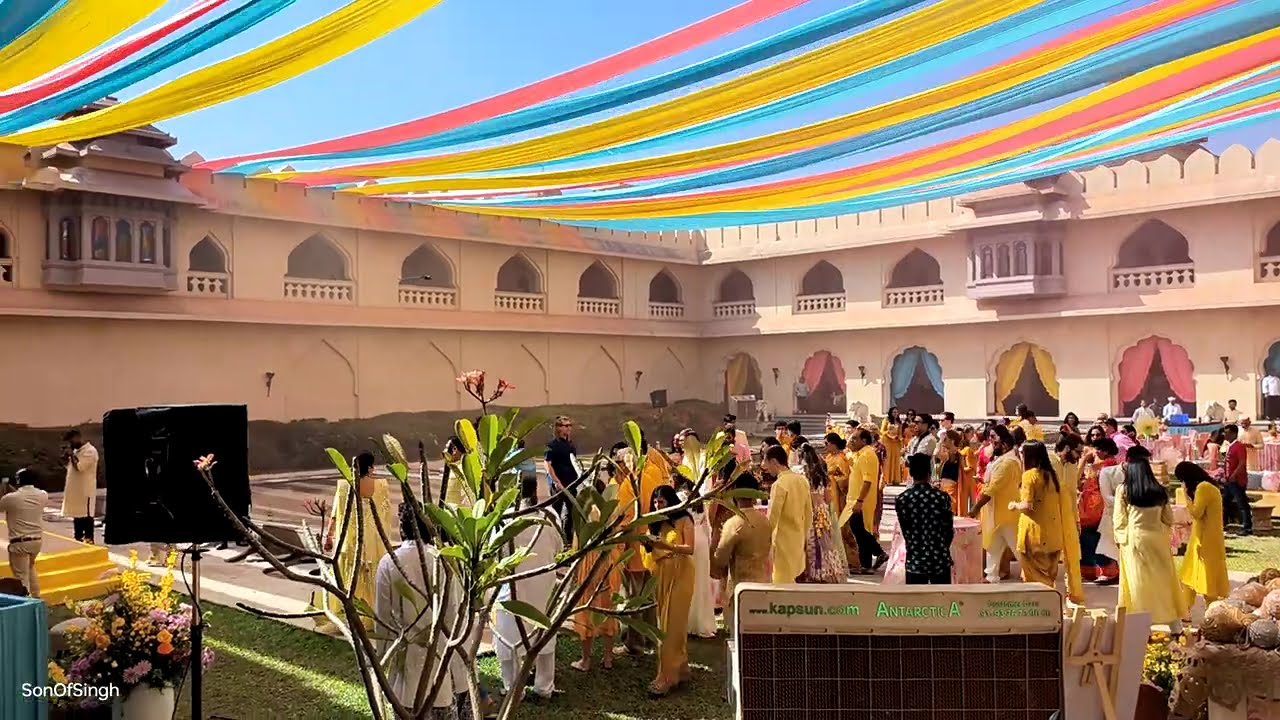 Dreams come true in Hampi! ✨ Celebrating forever at Evolve Back Kamalapura Palace.