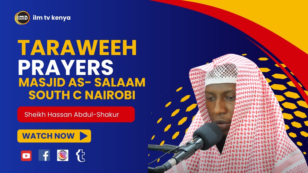 TARAWEEH DAY 27 | Sheikh Hassan Abdul Shakur | Masjid As salaam RAMADHAN 2024 1445