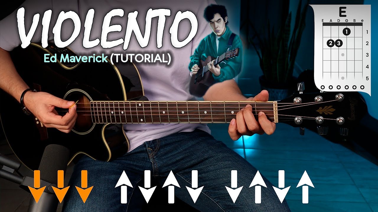 Violento - Ed Maverick - TUTORIAL DE GUITARRA