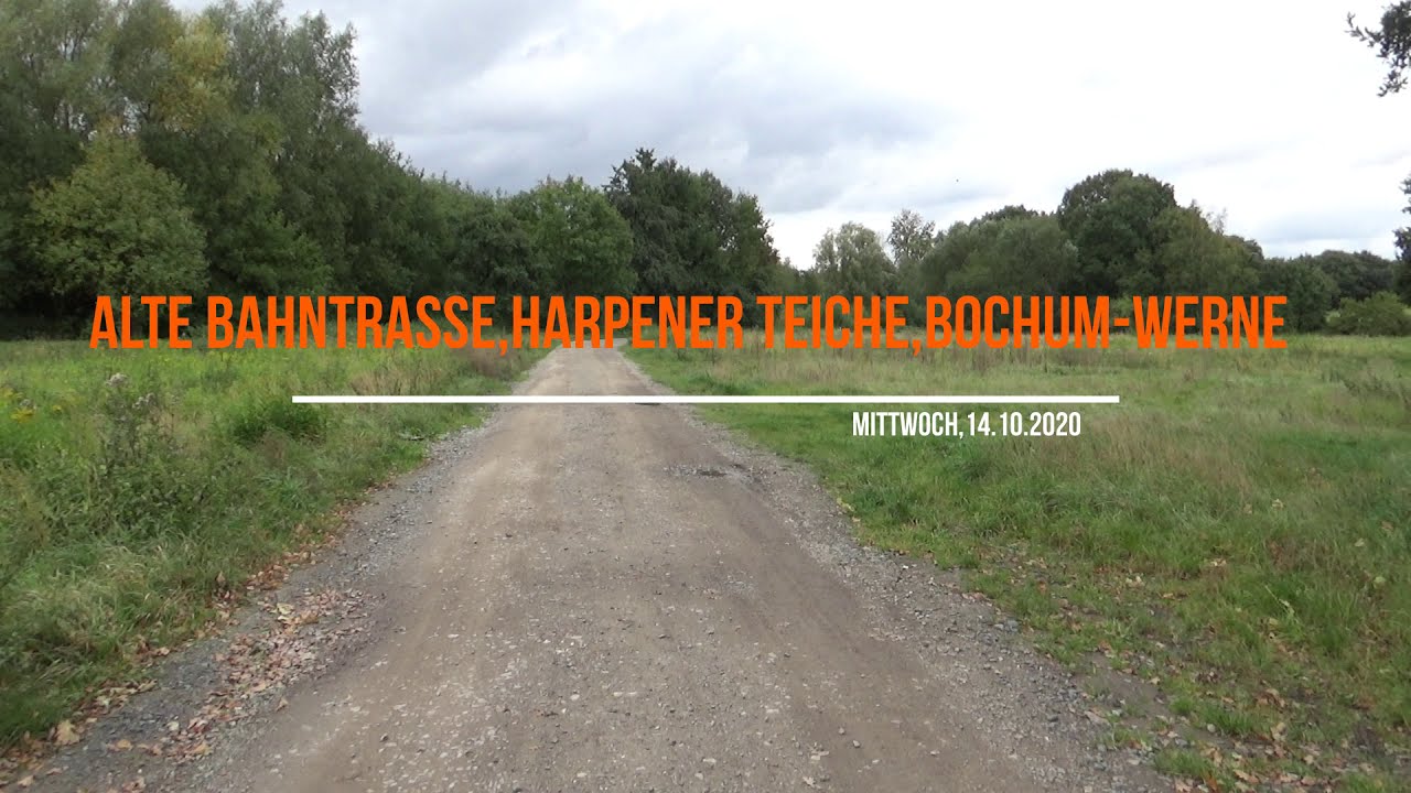 Alte Bahnstrecke,Harpener Teiche,Bochum Werne