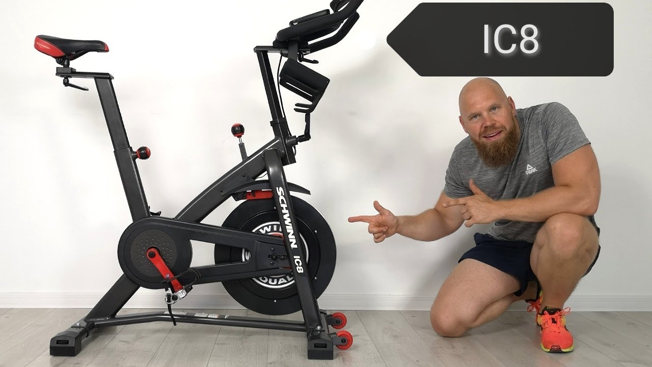 SCHWINN IC8 - BARDZO CICHY ROWER SPINNINGOWY