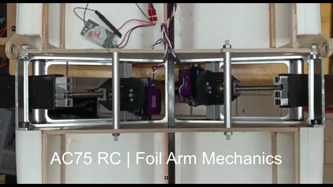 AC75 RC | Foil Arm Mechanics
