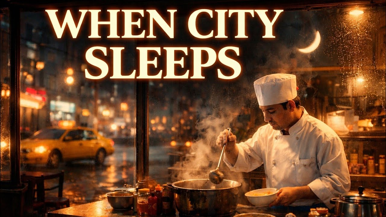 🌧️ Night Shift in a City Restaurant — When the City Sleeps