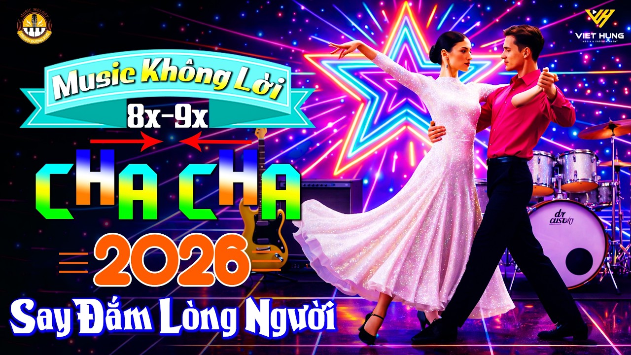 LK Cha Cha Cha Music 2026 Say Đắm Lòng Người - Hoà Tấu Cha Cha Cha Band 2026 - Asia Golden ChaChaCha