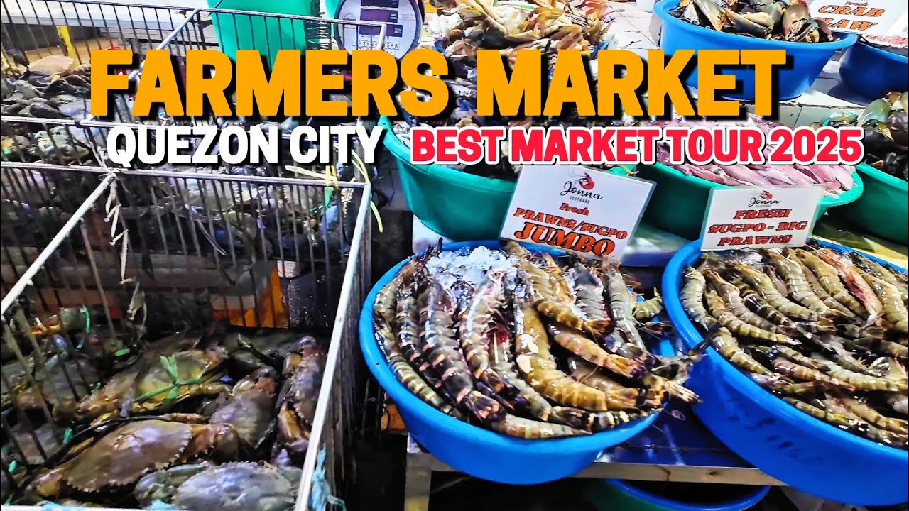 🇵🇭 Palengke Tour 2025 | THE BEST MARKET TOUR FARMERS MARKET Cubao Quezon City Philippines