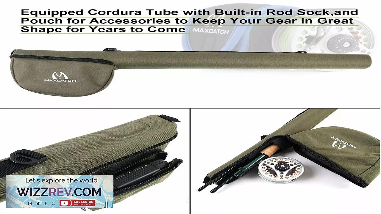 Maxcatch Extreme Fly Fishing Rod Combo Kit 3 4 5 6 7 8wt Fly Rod and Reel Outfit Review