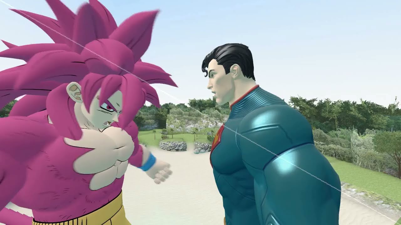 GOKU VS SUPERMAN SHORT 5