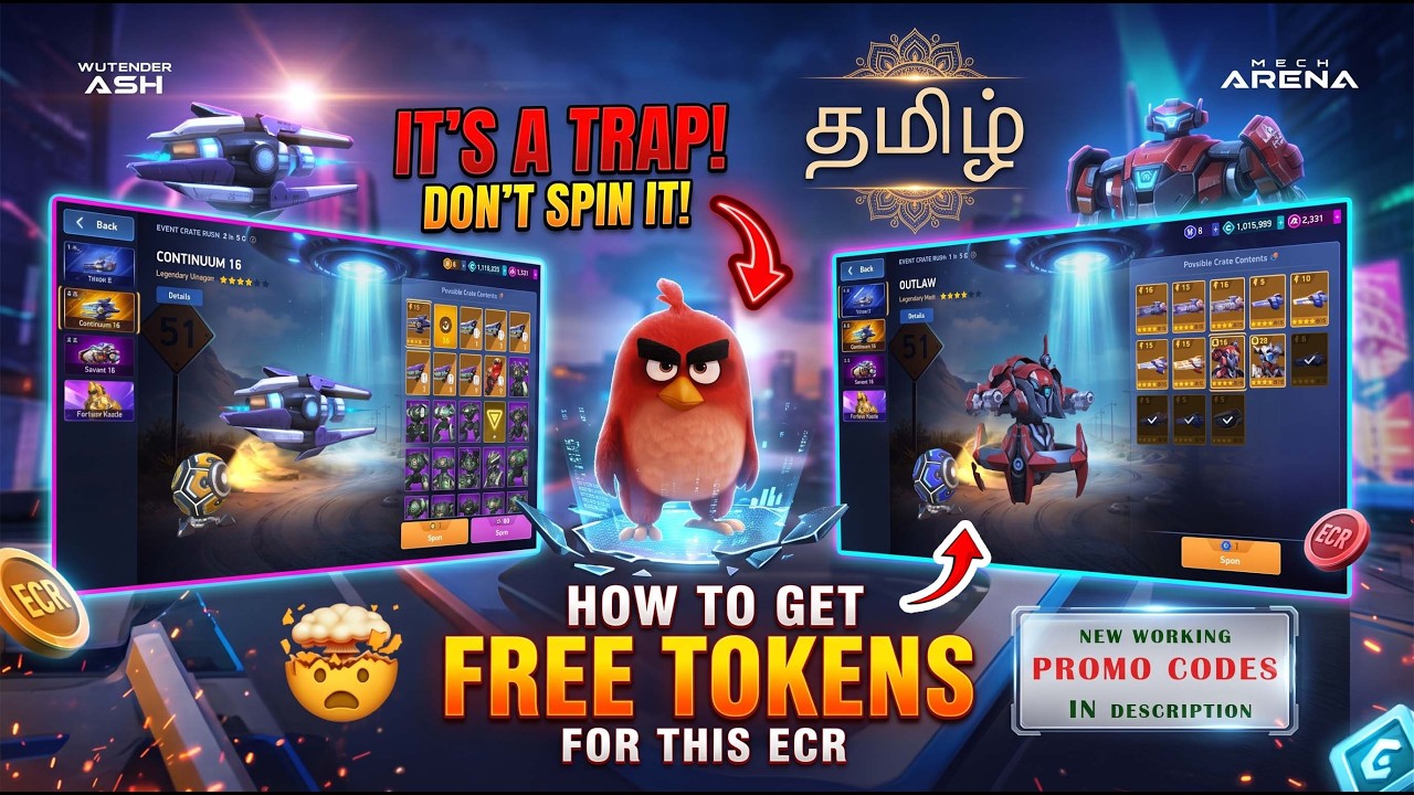 NEW ECR(s)🔥| #mecharena #wutenderashtamil #newpromocode #shorts #outlaw #continuum