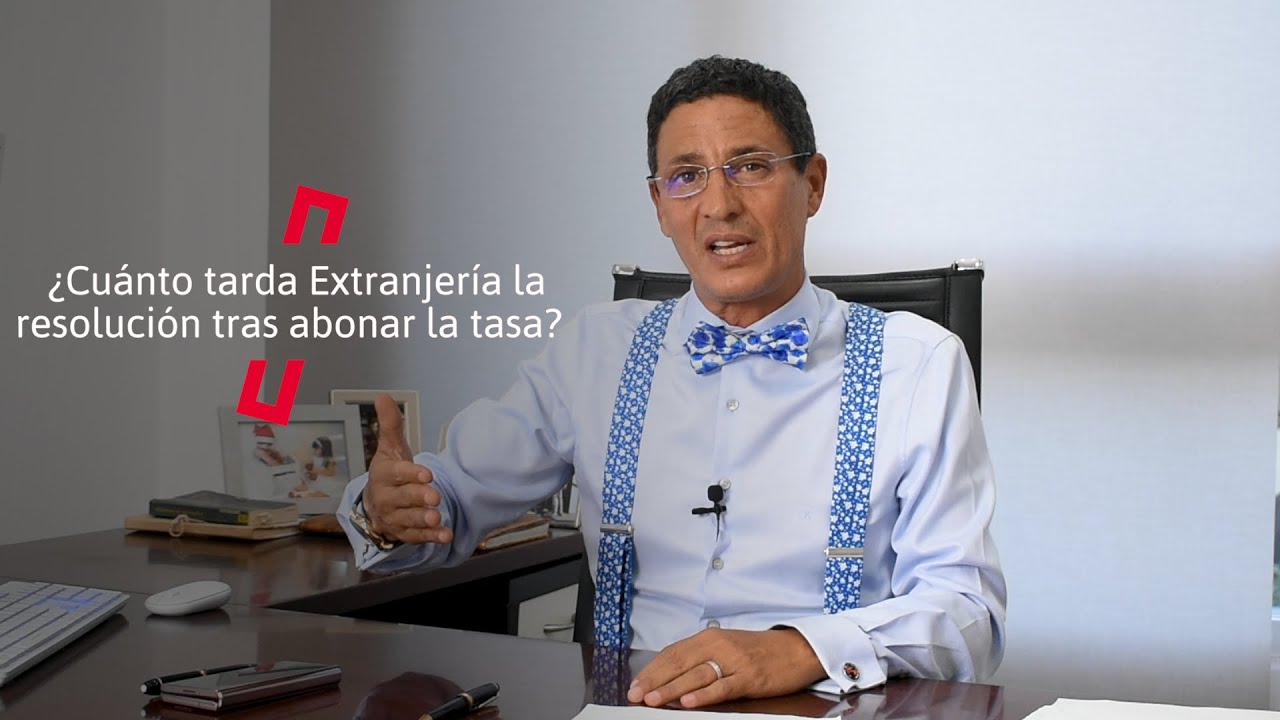 ¿Cuánto demora la resolución de Extranjería tras aportar la tasa?