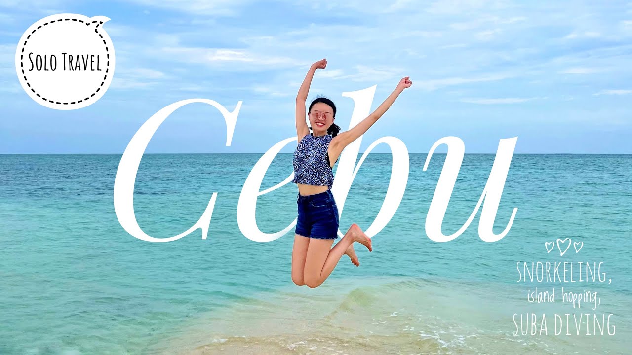 Travel ALONE to CEBU Philippines🇵🇭 Scuba Diving Panic: Couldn't Breathe 15m Deep in the Water😱