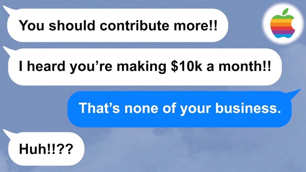 【Apple】Everyone tries to take advantage of me once my business starts going well [Jumbo]