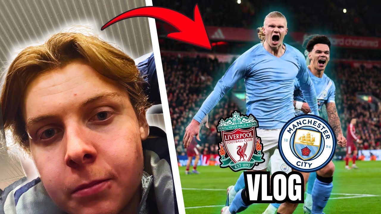 HAALAND WINS IT AT ANFIELD ❗️LIVERPOOL VS MAN CITY MATCHDAY VLOG ⚽️🔴