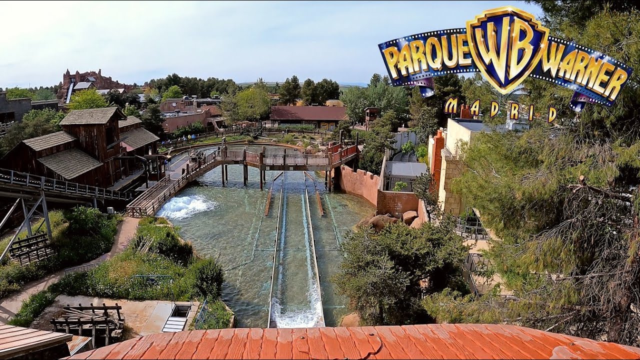 Cataratas Salvajes 🎢 OnRide (POV) | Parque Warner Madrid 2026