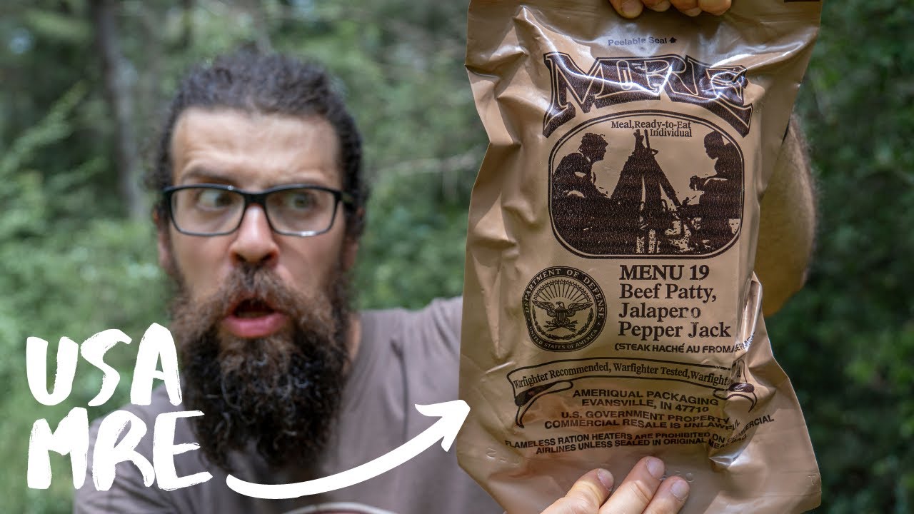 Mangio Razione K AMERICANA MILITARE! - USA MRE