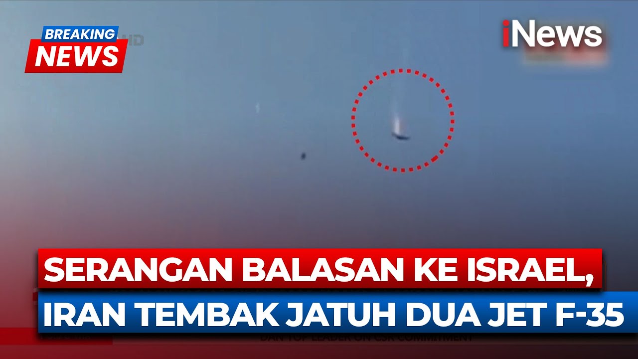 Breaking News Iran Jadi Negara Pertama yang Tembak Jatuh F-35 Produksi Amerika | 16/06