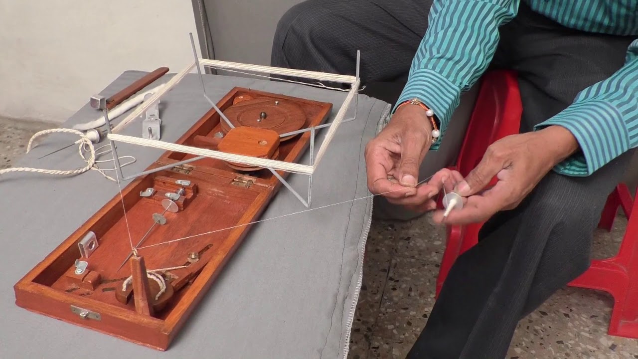 Book Charkha : Use of Yarn Winder