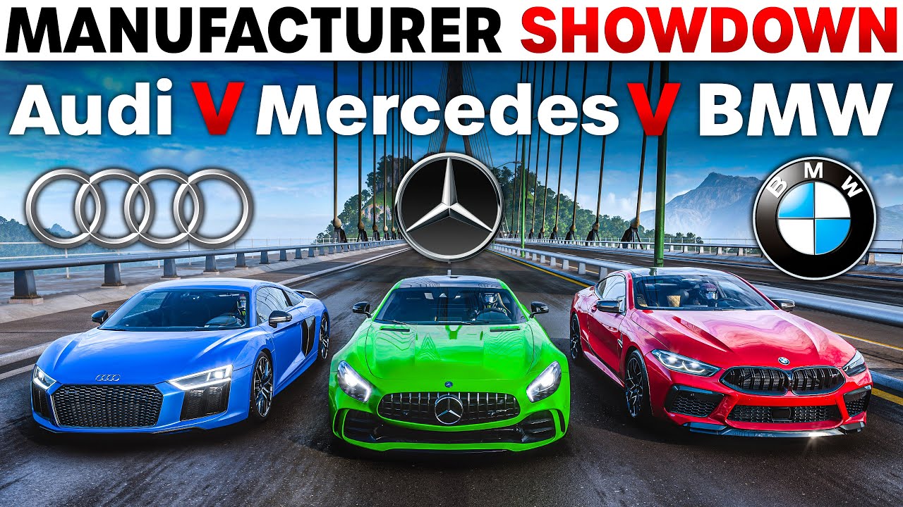 Forza Horizon 5 | Audi VS Mercedes VS BMW | Manufacturer Showdown!