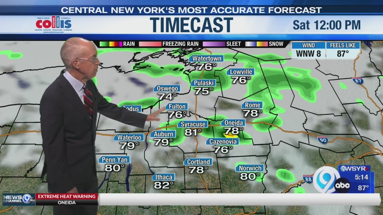 Storm Team Forecast: 5 pm Friday July 3rd