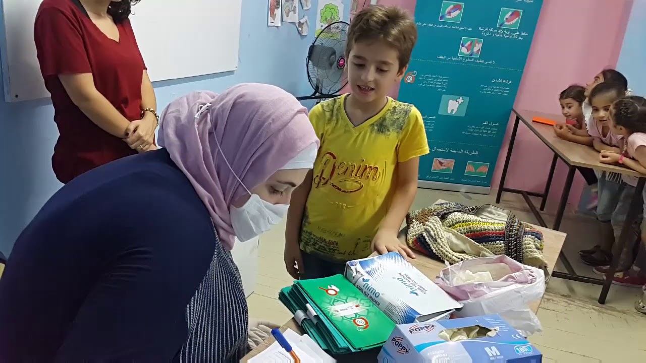 سلامتنا HD || طلابنا خلال عملية فحص الأسنان ||