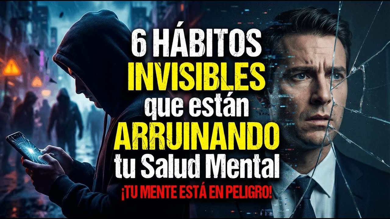 6 Hábitos Invisibles que están ARRUINANDO tu Salud Mental (Sin que lo sepas)
