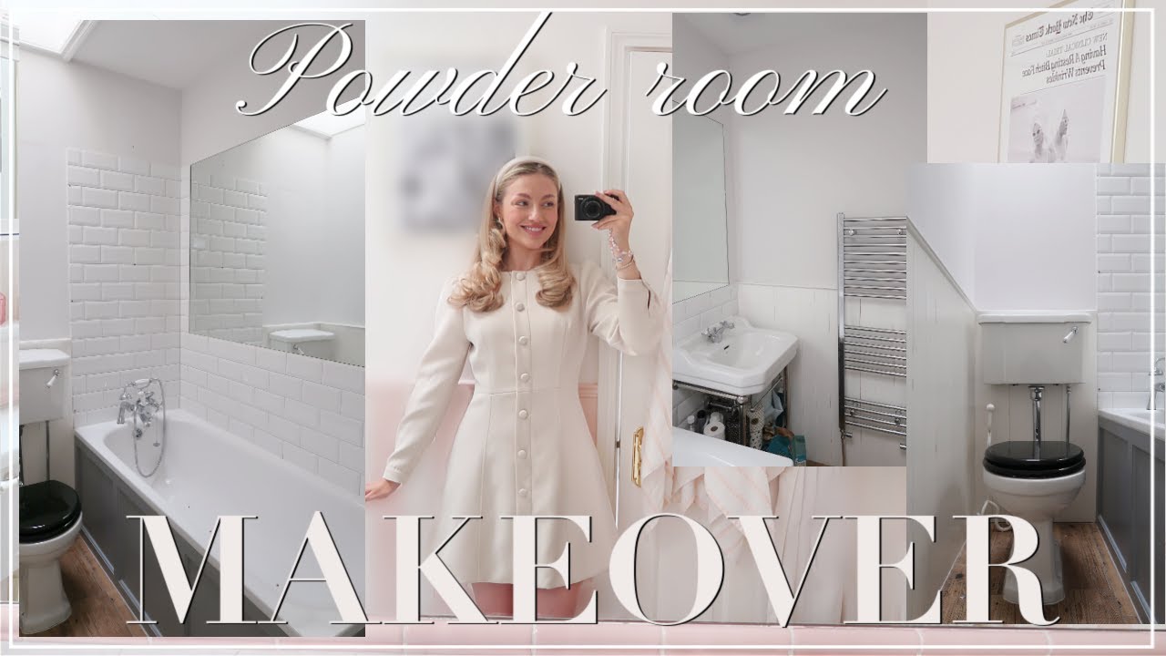 Powder room/bathroom transformation! 🪞~ Breakfast at Freddy's