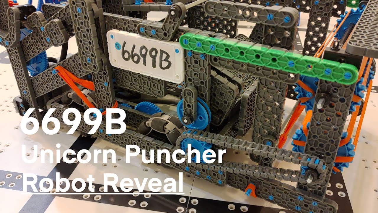 【VEX IQ】Pitching In, 6699B Unicorn Puncher Robot Reveal