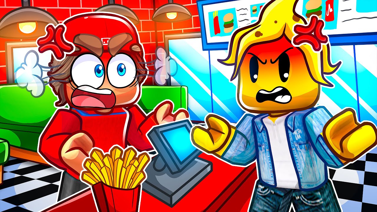 On s'embrouille à Cause du DRIVE dans notre RESTAURANT ! (Fast Food Simulator)